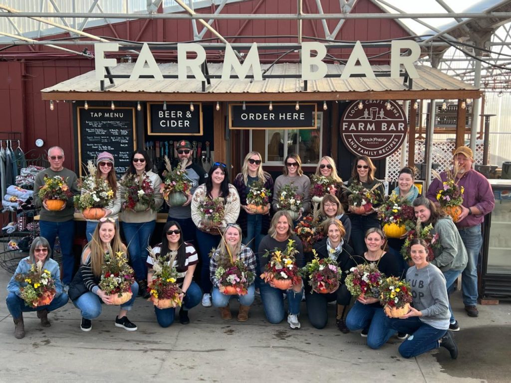 French Prairie Gardens, St. Paul, Oregon, Willamette Valley, Tualitin Valley, Pumpkin Patch, Family Fun, Fall, Autumn, Things To Do, Apple Cider Donuts, Gardens, Bakery, Hay Rides, Halloween, Working Family Farm, Apple Cider Ice Cream Floats, Scratch Bakery