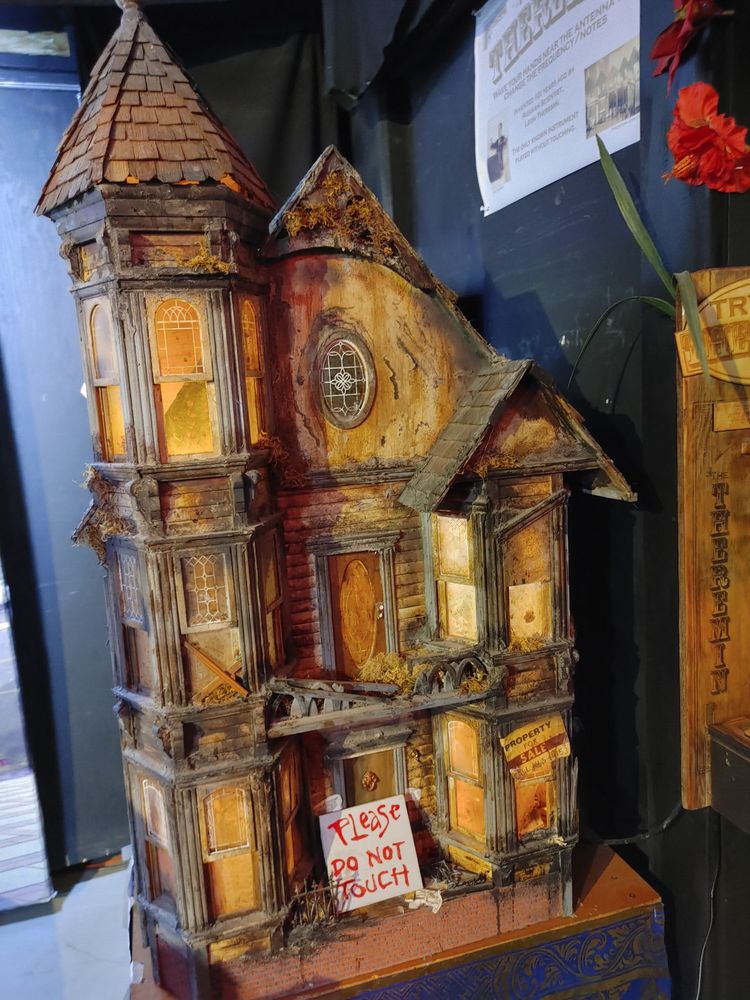 The haunted dollhouse.