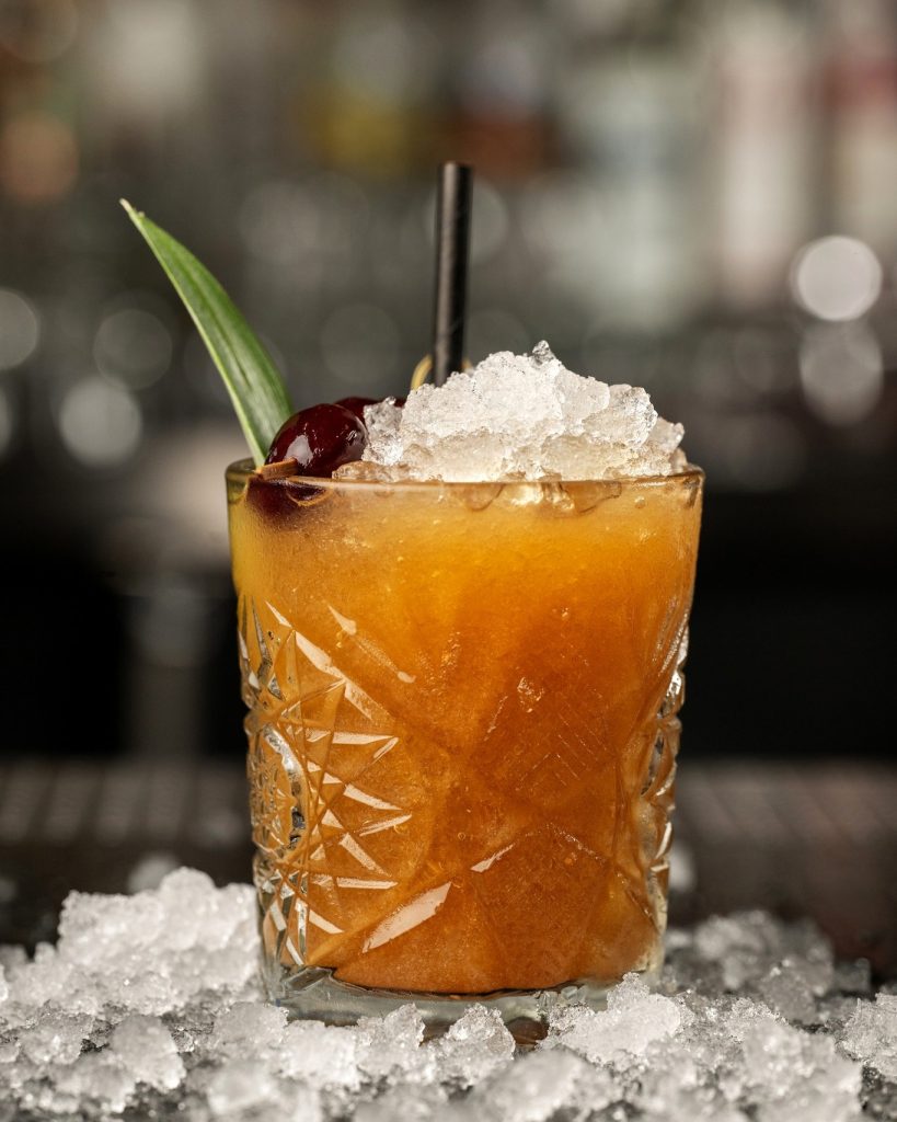 The Three Dots and a Wink drink.