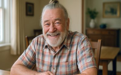 Grandpa’s Drinking Buddies Remain Skeptical of His New Man Bun