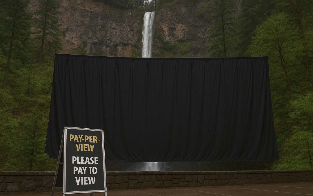 Multnomah Falls Becomes First Pay-Per-View Waterfall as Oregon Finds New Way to Monetize Nature