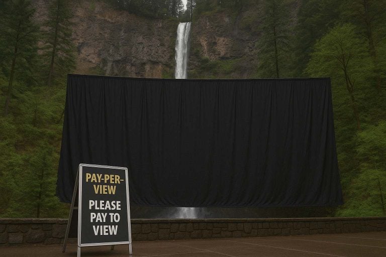 Multnomah Falls Becomes First Pay-Per-View Waterfall as Oregon Finds New Way to Monetize Nature
