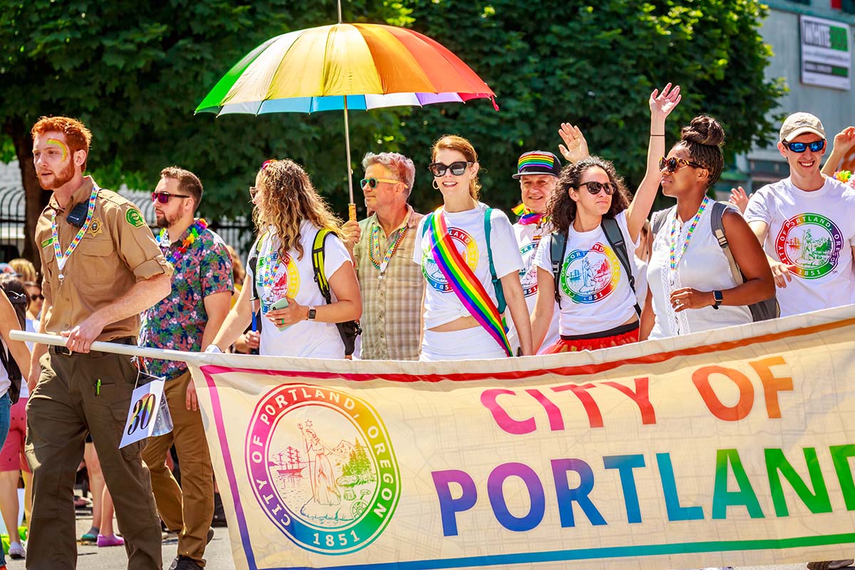 gay festival in Portland Oregon
