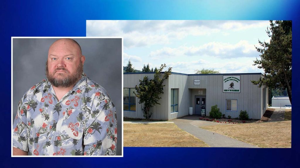 Jeremy WIlliams principal of Rainer Junior/Senior High School in Oregon