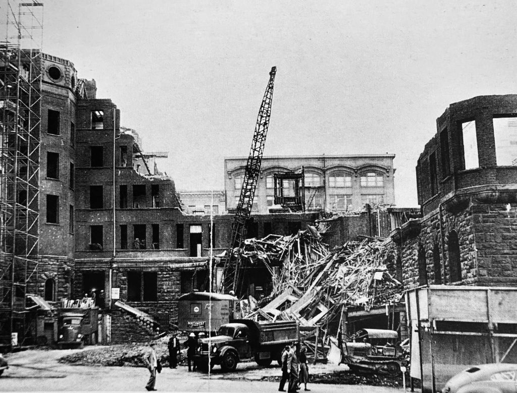 Portland history, Gilded Age, Oregon history, HBO The Gilded Age, Pittock Mansion, Henry Weinhard, Shanghai Tunnels, Old Town Portland, Oregon travel, historical Oregon, Vintage photograph, Portland Hotel Demolition, 1951