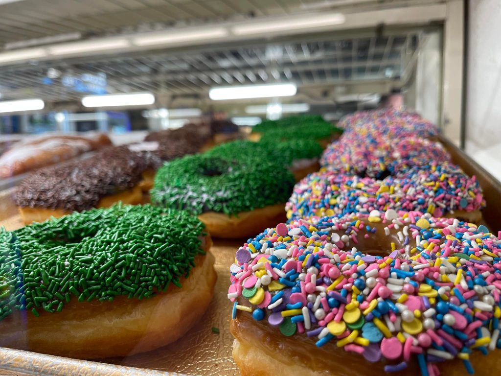 Homemade donuts at Wickiup Junction