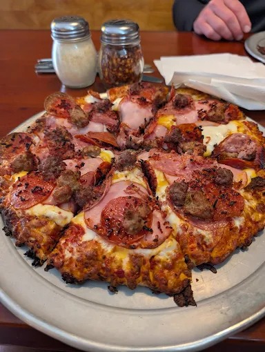 Pizza at Track Town Pizza