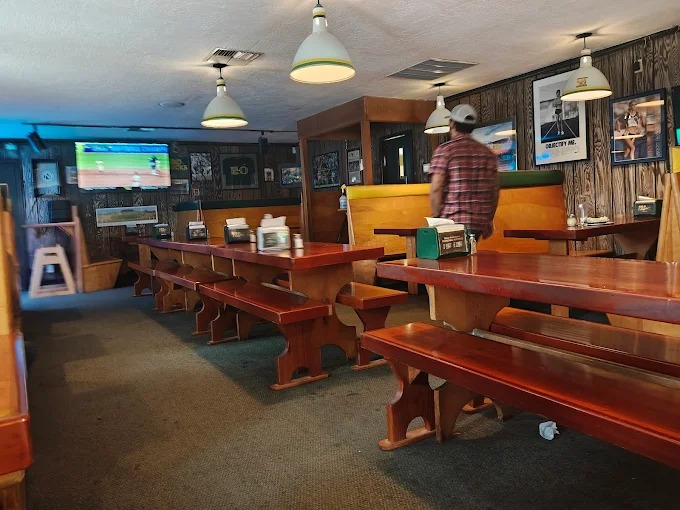 Inside Track Town Pizza in Eugene, Oregon