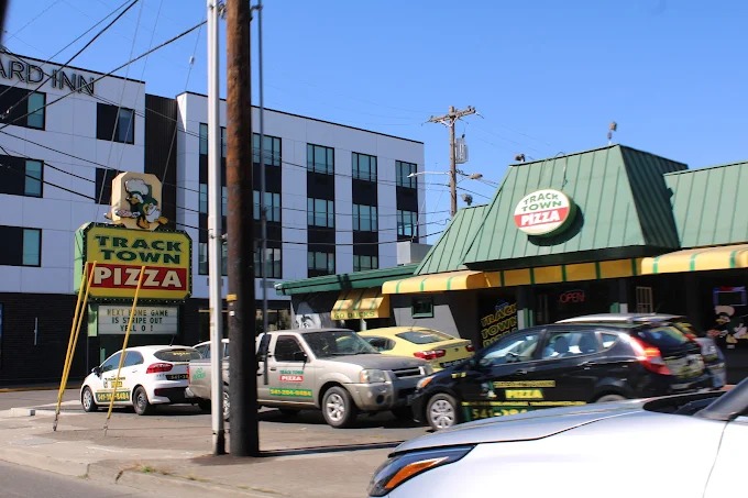 Track Town Pizza in Eugene, Oregon