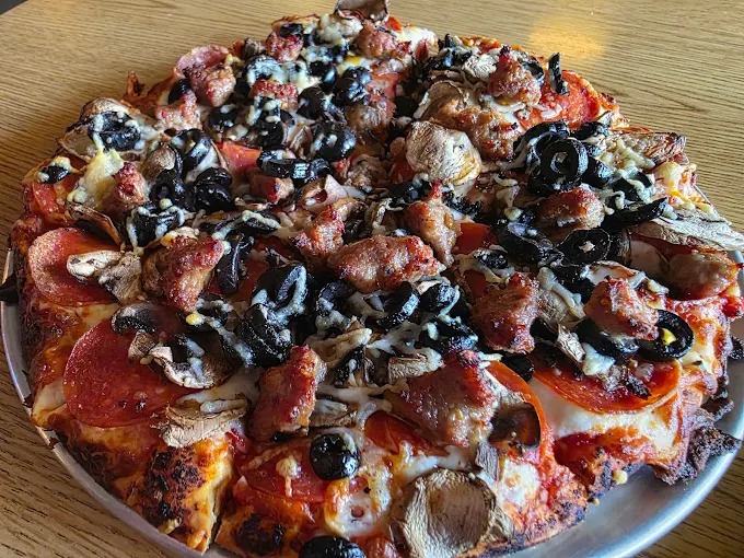 Pizza at Track Town USA