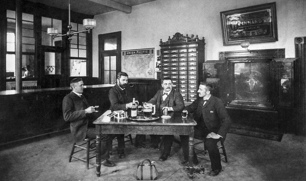 Portland history, Gilded Age, Oregon history, HBO The Gilded Age, Pittock Mansion, Henry Weinhard, Shanghai Tunnels, Old Town Portland, Oregon travel, historical Oregon, Vintage photograph, Beer Baron, Henry Weinhard, 1910