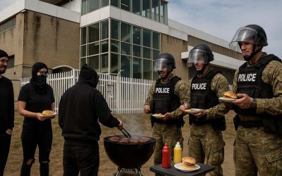 Antifa and Troops Surprise Portland With Joint Block Party, Music by DJ Molotov