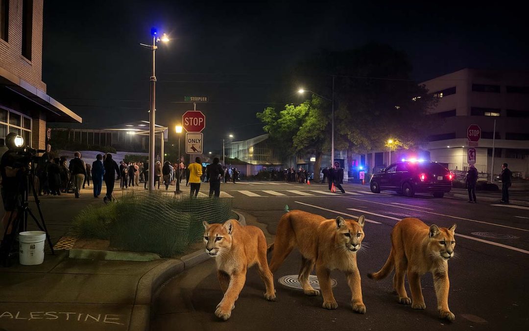 ICE Deploys Cougars in Portland, Says Pepper Spray ‘Just Wasn’t Scary Enough’