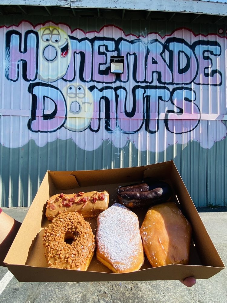 Homemade donuts at Wickiup Junction