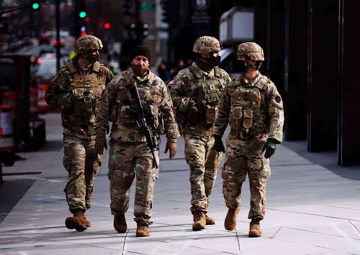 National Guard in Washington DC 2021