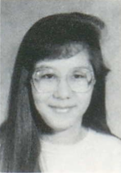 Photo of Nikki Thrasher at Roseburg High School, 1992 Roseburg OR