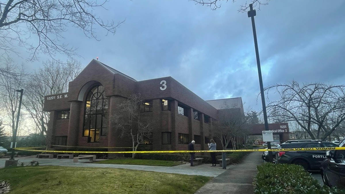bfbd1671-2908-46e0-baf4-03949ea3d8c3_1920x1080 Police tape surrounds the area outside Adventist Health Portland