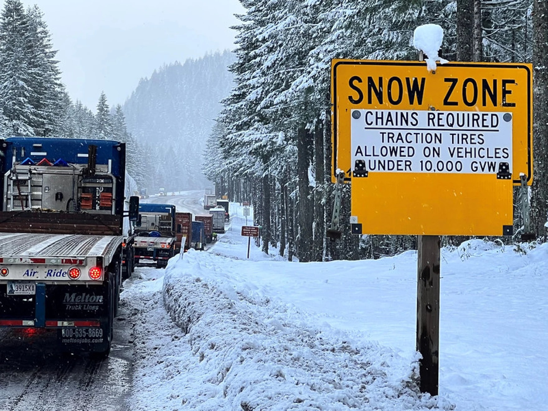 image snow storm oregon