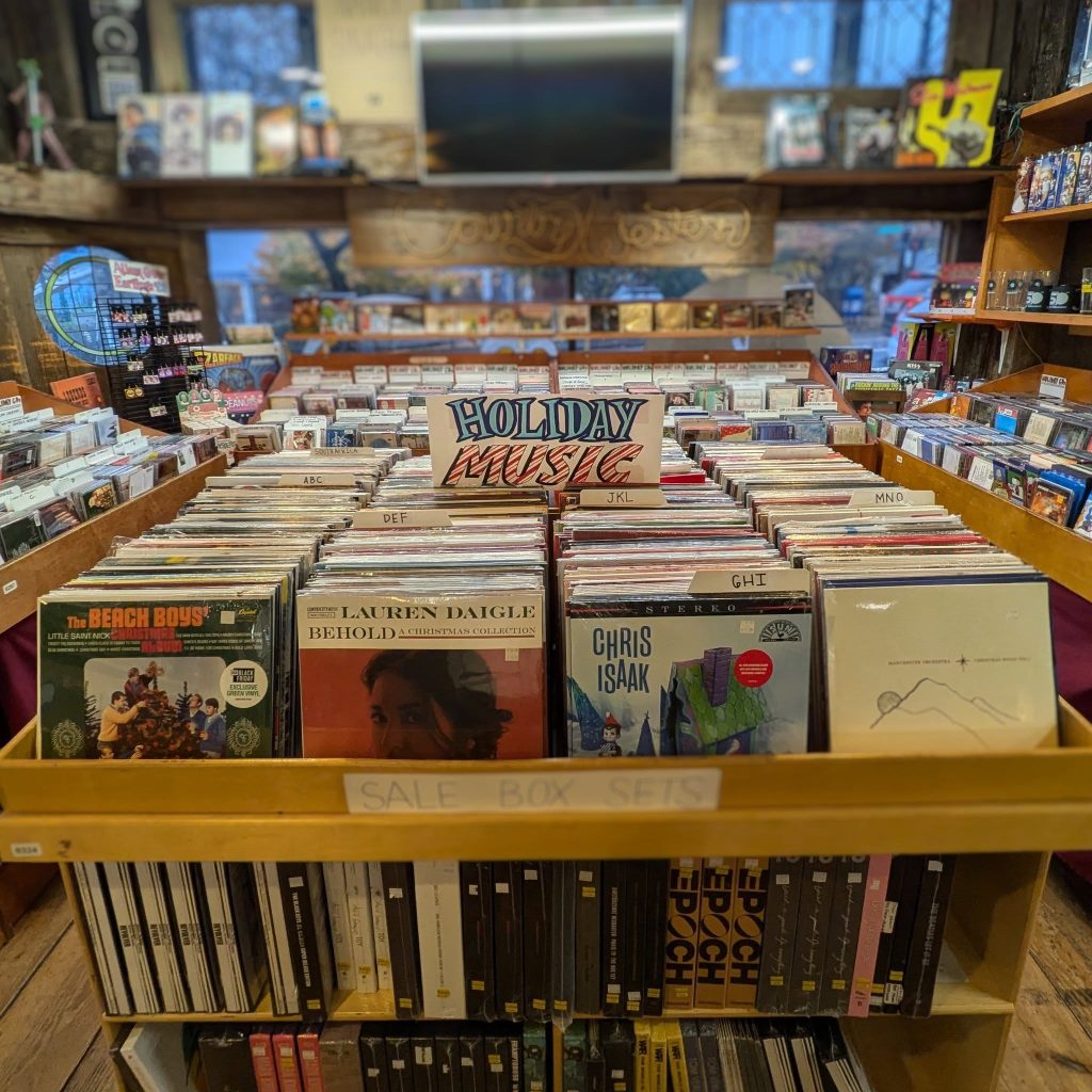 music millennium, portland oregon, for sale, music store, nostalgia, vinyl records, 1969, being sold