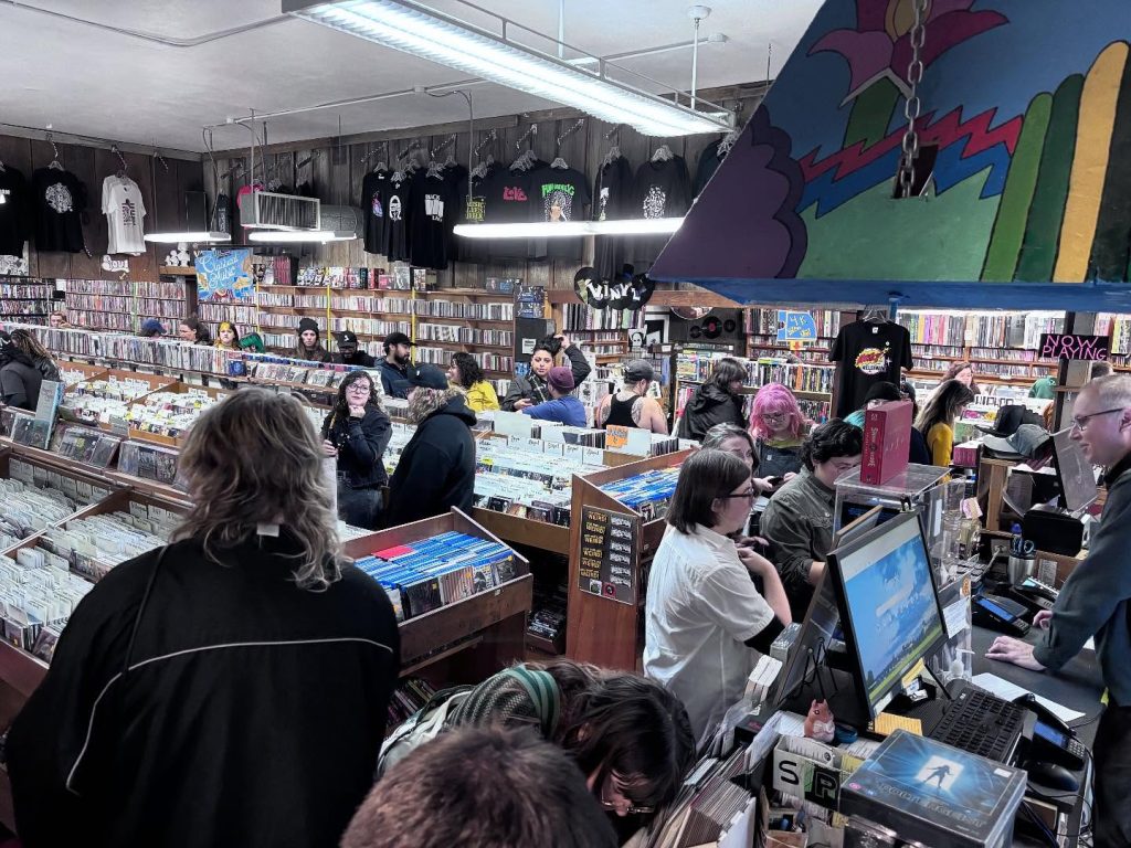 music millennium, portland oregon, for sale, music store, nostalgia, vinyl records, 1969, being sold