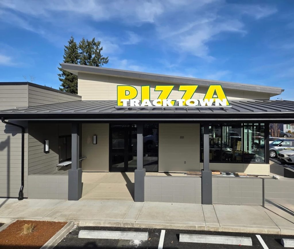 Track Town Pizza in Springfield, Oregon