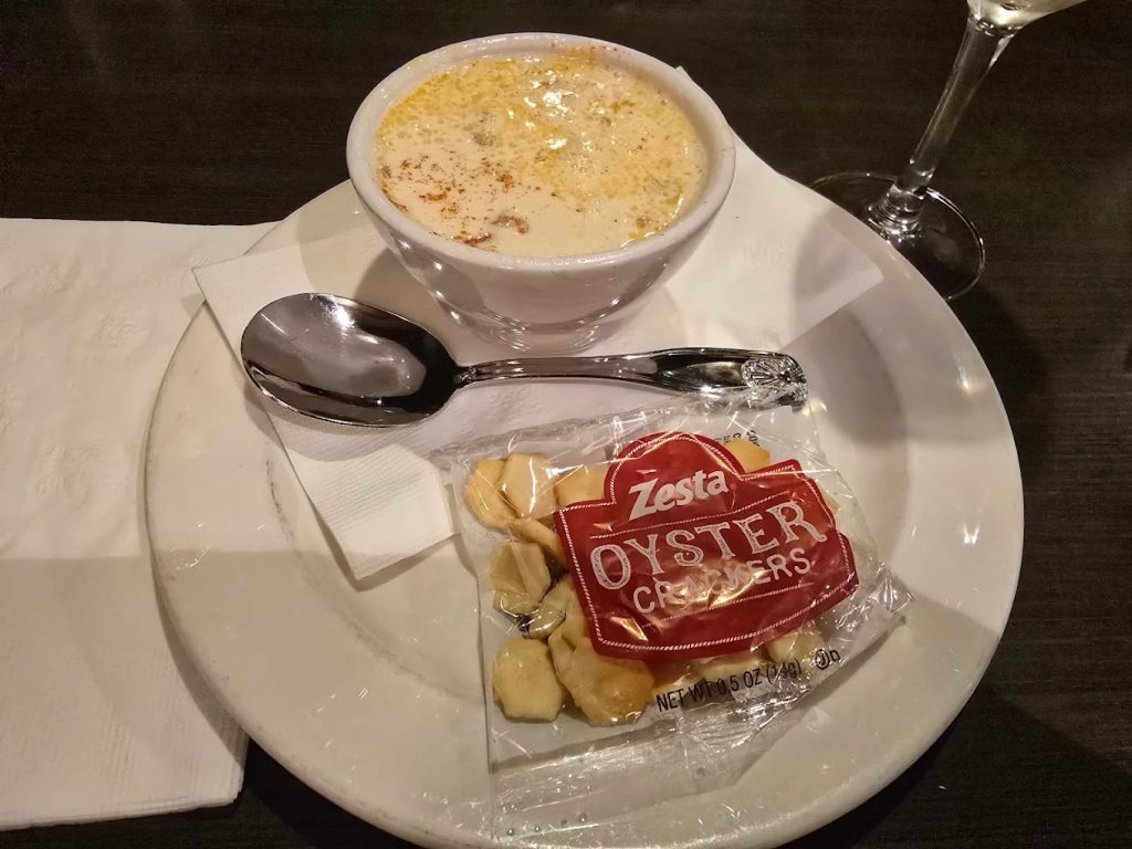 Clam Chowder at Dooger's Seafood & Grill