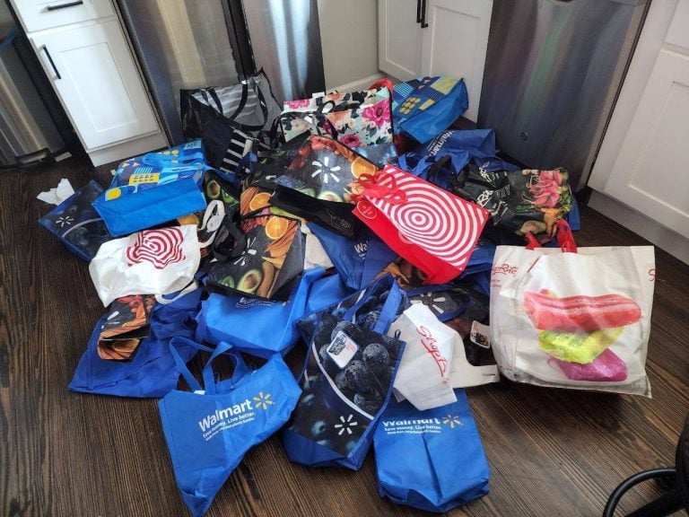 Alarming Study Shows Average Oregonian Owns 47 Reusable Grocery Bags and Still Somehow Pays for Another One Anyway
