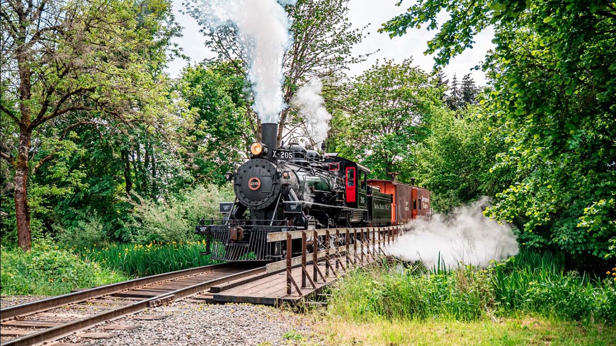 SMALL Santiam Excursions, Train rides, oregon, fun things to do, sunday brunch, lebanon oregon, holiday trains, railriders, rail bike tours, family adventures, what to do with kids