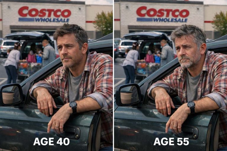 Man Ages 14 Years Waiting for Parking Spot at Costco