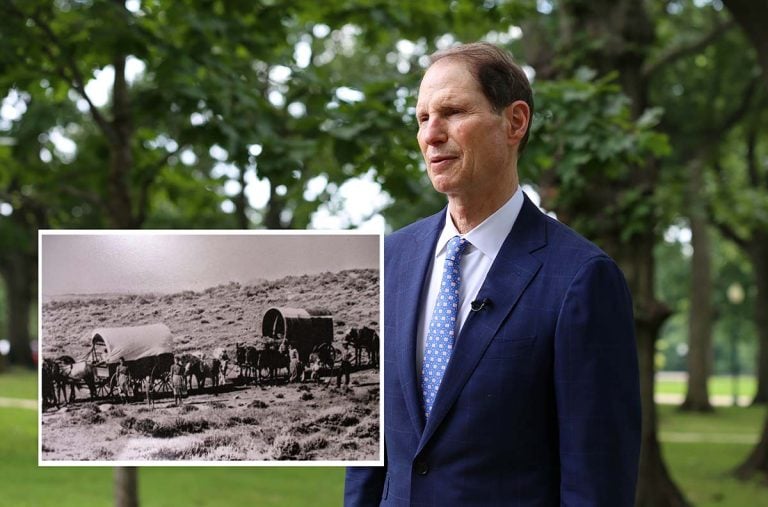 Wyden Appears Lost In Thought, Likely Recalling The Time Dysentery Almost Took Him Out In 1848