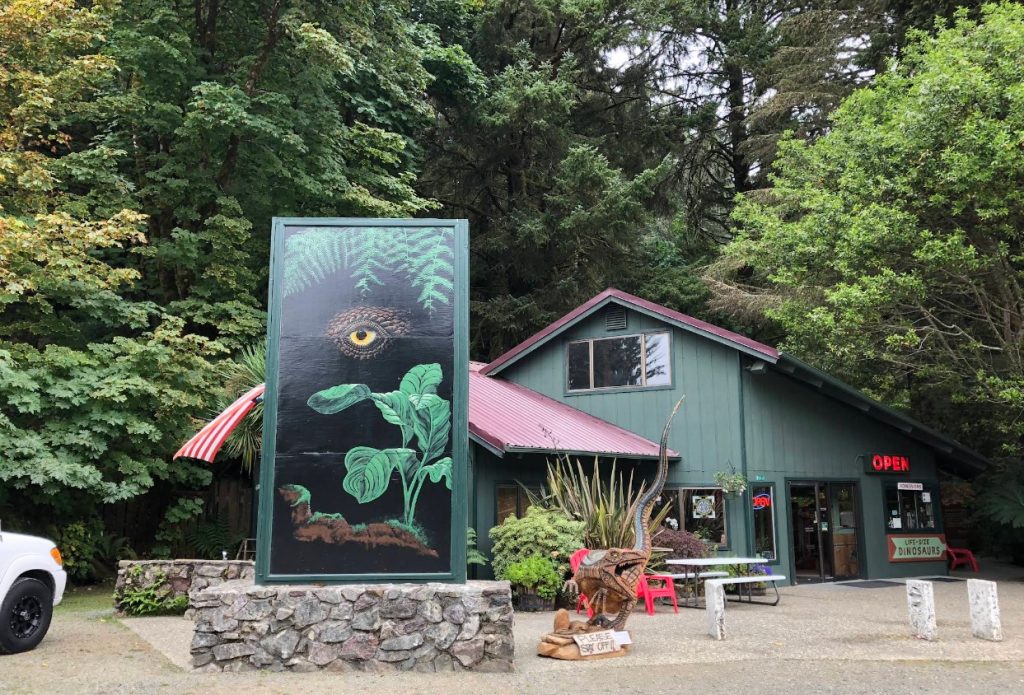 Prehistoric Gardens, Oregon Coast, Family Fun, Things to do with Kids, Port Orford, Retro Nostalgia, Adventures, Places To Go, Southern Coast, Highway 101, Dinosaurs, Fossil Lovers, Gift Shop, Roadside Attractions