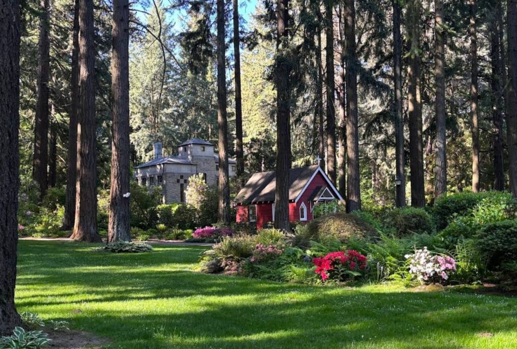 The Grotto, Portland Oregon, Hidden Gardens, Religious Sanctuary, Places To Meditate, City Views, Catholic Church, Enclusive Spaces, Christmas Lights, Basalt Cave, Wheelchair Accessible, Pet Friendly