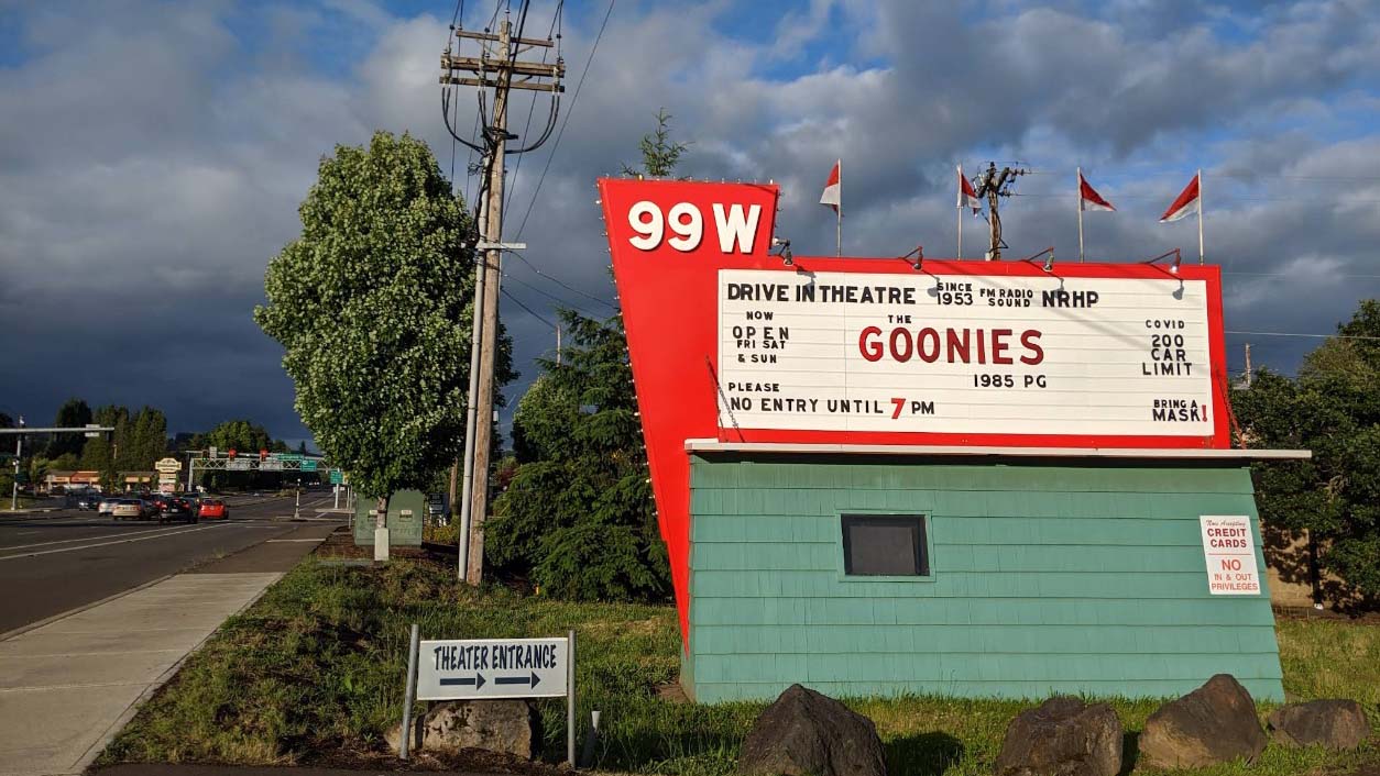 Screenshot 2026-03-23 084905–crop 99W Drive-In, Newberg, Oregon, Family Fun, Things to do, nostalgia, movies, double feature, drive in movie theater