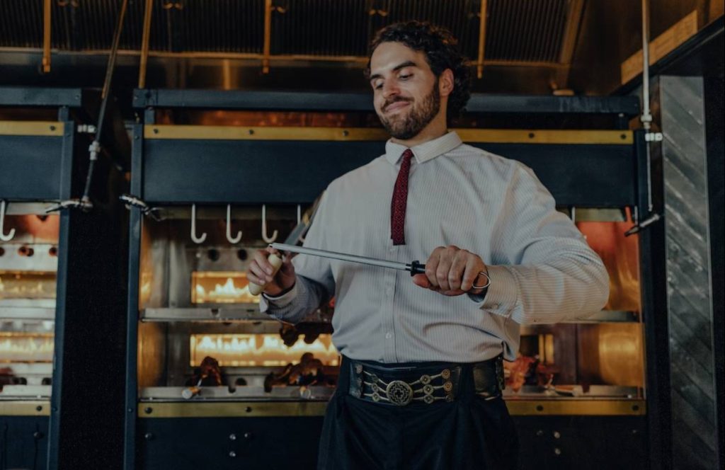 Fogo de Chão, brazillian steakhouse, Tigard Oregon, Portland Oregon, carnivore paradise, where to eat, new restaurants, giant meat skewers, buffet, all you can eat, dining, special occasion, food coma, the meat sweats