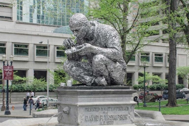 City Of Portland Announces New Tin Foil Sculpture Where Visitors Can “Experience The Culture Firsthand”