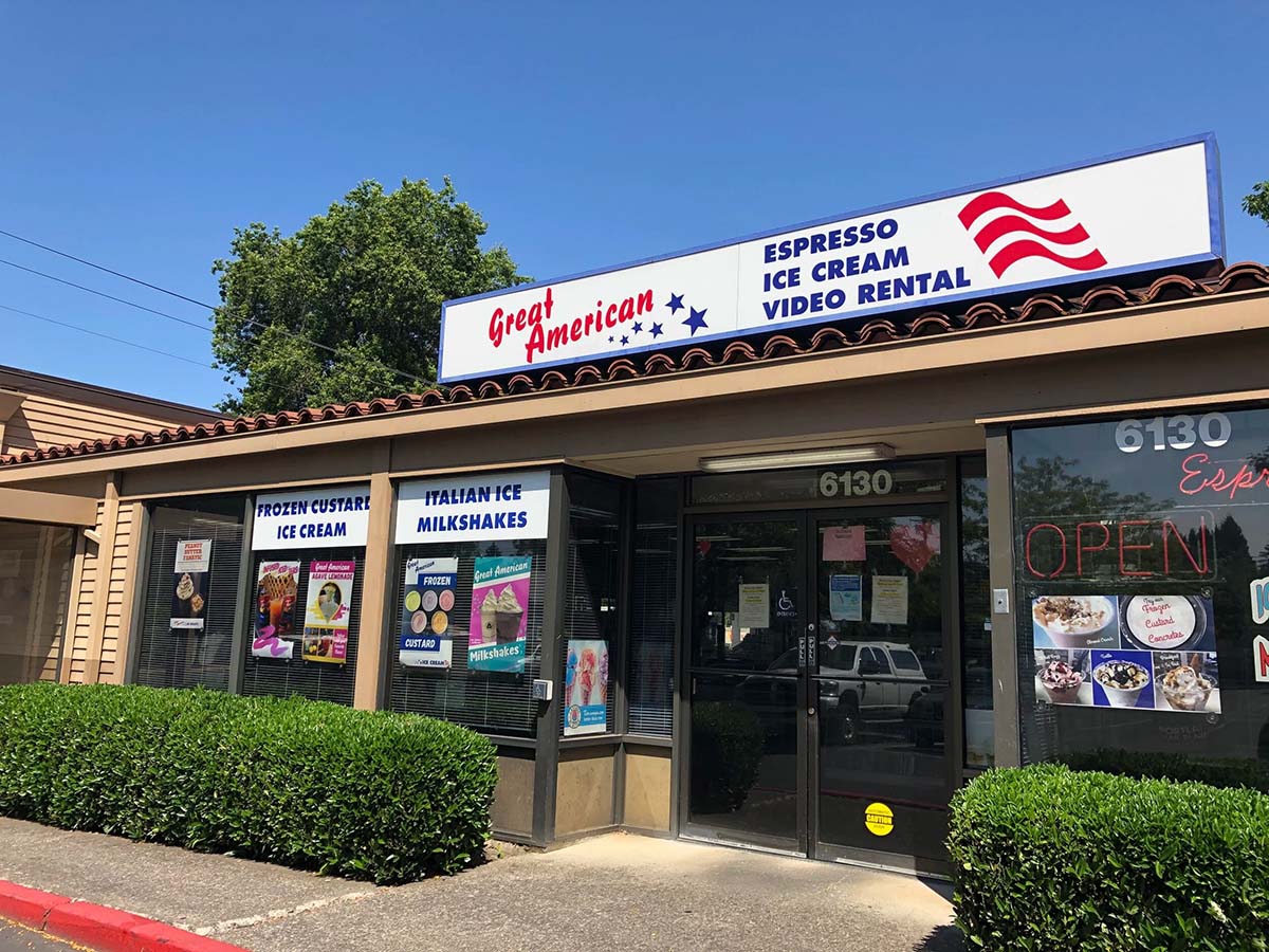 oldest-rental-store Great American Video & Espresso in Milwaukie.