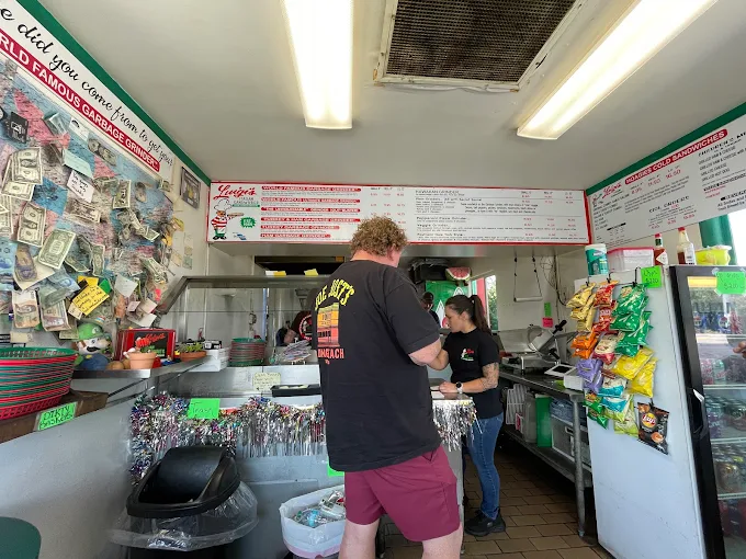 Interior of Luigi's