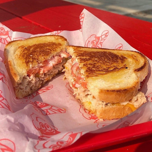 Toasted sandwich at Mike’s Drive-In Oregon