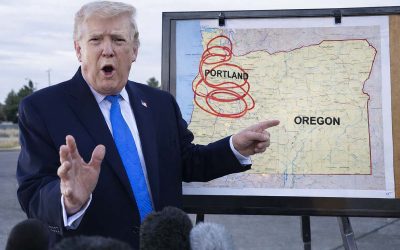Trump Gives Portland 48 Hours to “Figure It Out” Before “We Push the Big Button”