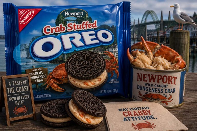 Nabisco And Newport Announce Limited Edition Dungeness Crab Stuffed Oreos