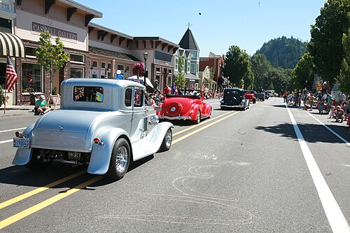 Downtown Troutdale, Oregon