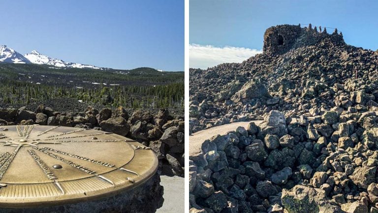 This Lava-Rock Observatory In Oregon Looks Like A Castle Built On Another Planet