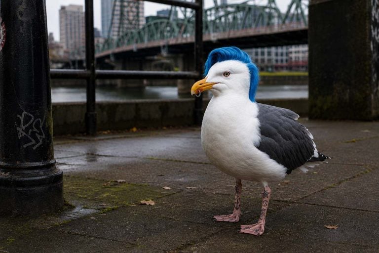ODFW Confirms Sighting Of Extremely Rare Portland Seagull