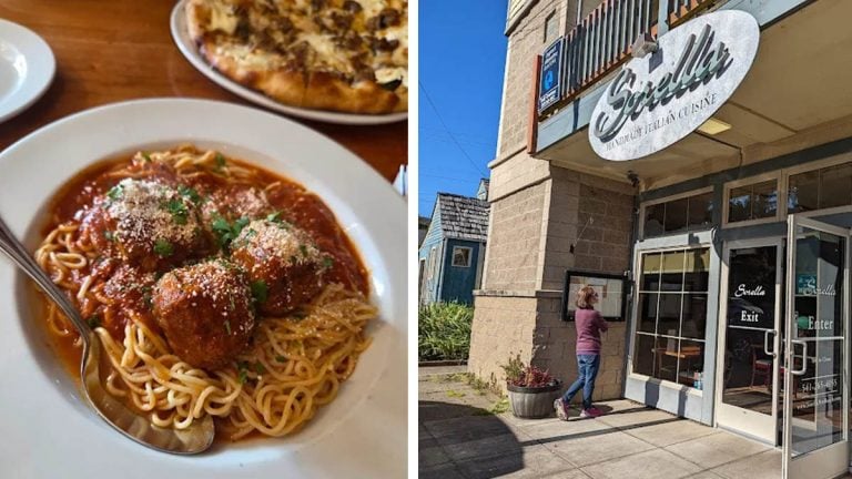 This Cozy Italian Restaurant In Newport Serves Fresh Pasta Steps From The Ocean