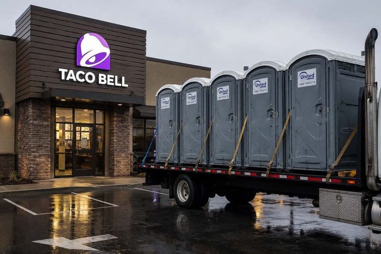 Federal Government Sends Emergency Porta-Potties To Hardest-Hit Taco Bell Locations
