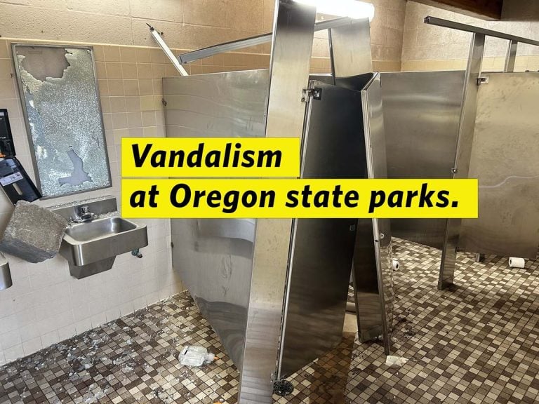 Restrooms Smashed at Multiple Oregon Coast Parks as Rangers Scramble to Make Repairs