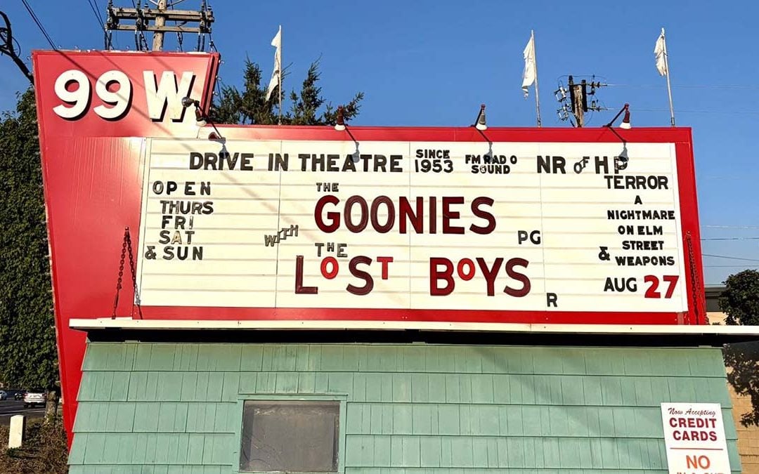 The Goonies And The Lost Boys Are Taking Over An Oregon Drive-In For One Glorious ’80s Weekend