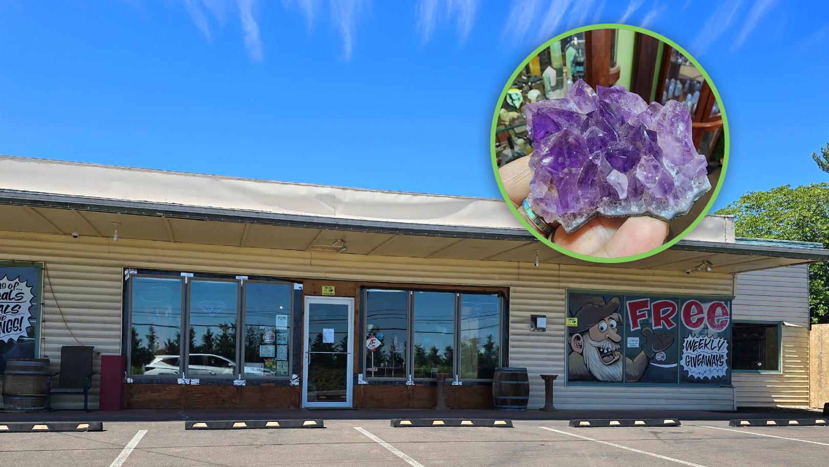 Screenshot 2026-08-16 142425–cover c&h family jewels rock and lapidary, dayton oregon, rock shops, gems, minerals, jewelry, tumbling, cutting, slabs, cabochons, willamette valley, places to go, family owned and operated, treasures, geodes, towers