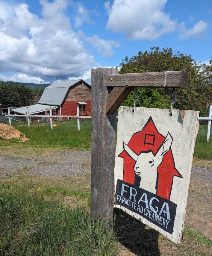 fraga farm, creamery, gales creek oregon, tualatin valley, baby goats, fresh cheese, gelato, goat-milk products, farm store, family friendly, PNW, places to go