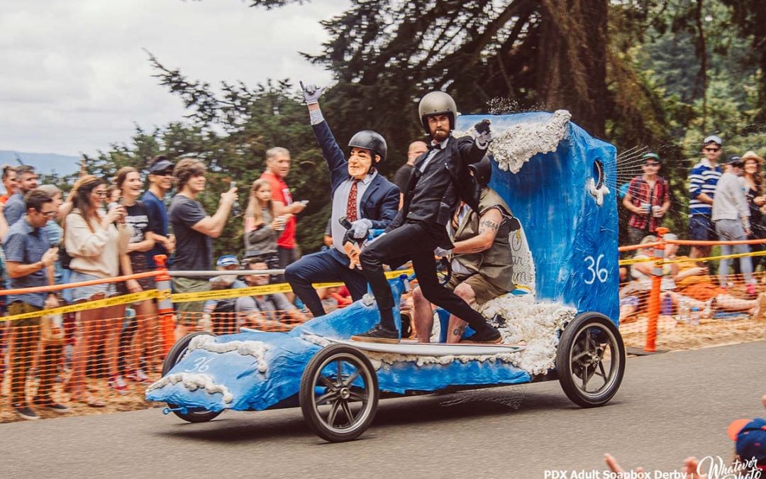 Portland’s Wildest Race Returns Saturday, Sending Homemade Cars Down an Extinct Volcano